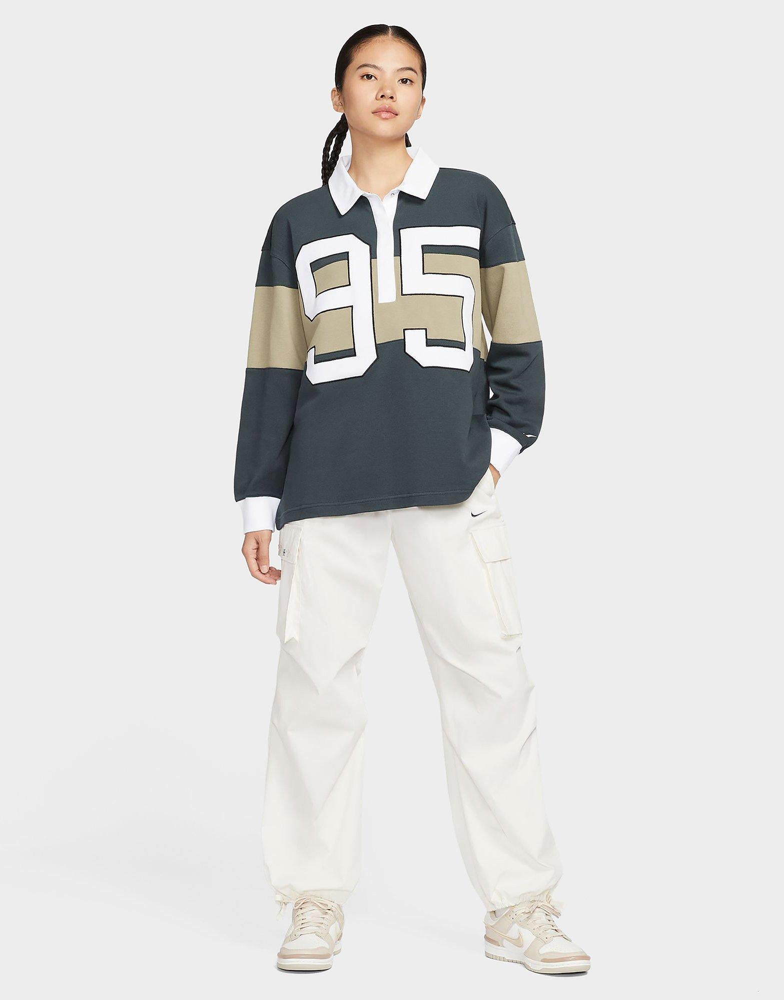 Nike Long-Sleeve Graphic Polo Top Women's - JD Sports Philippines