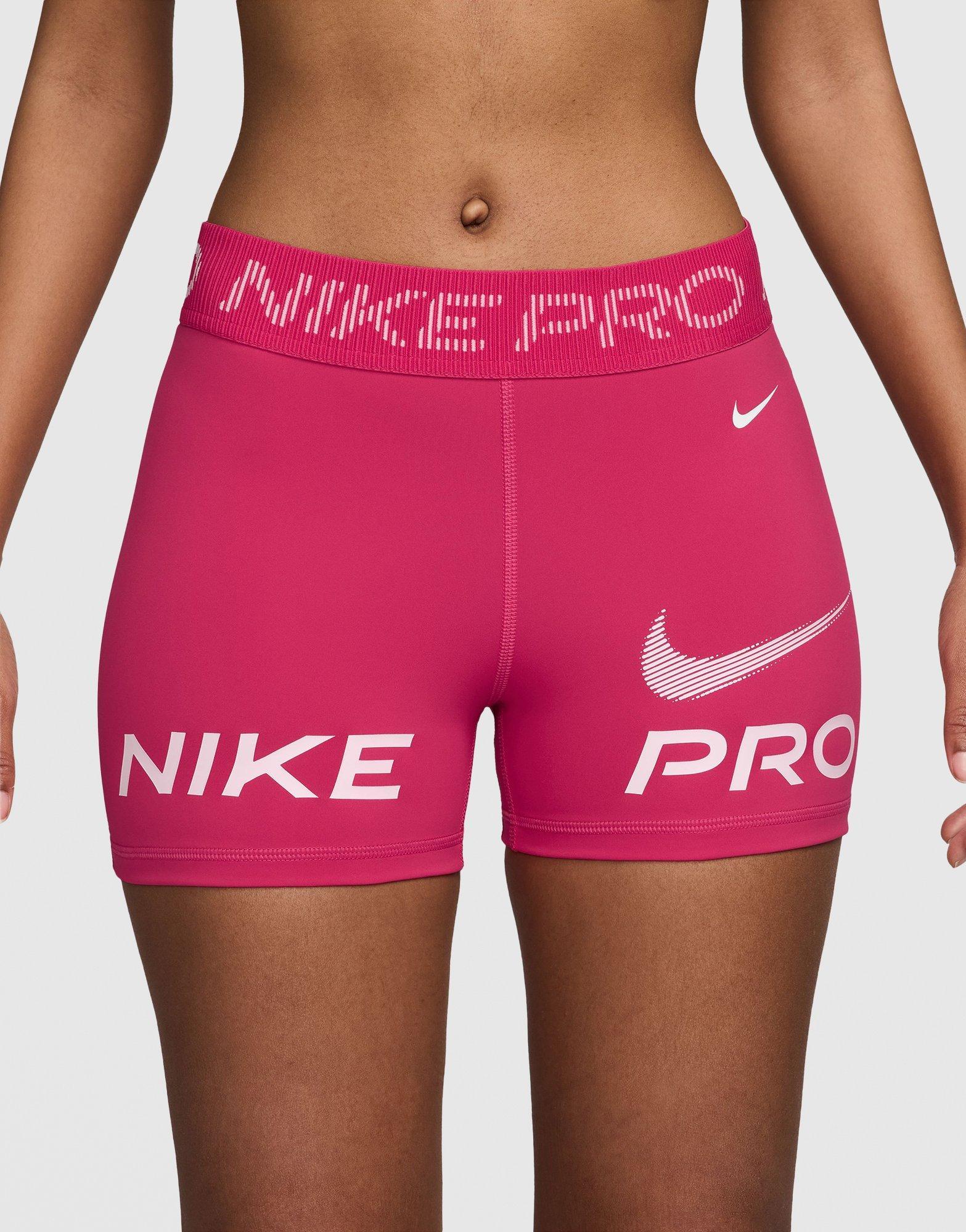 nike biker shorts red