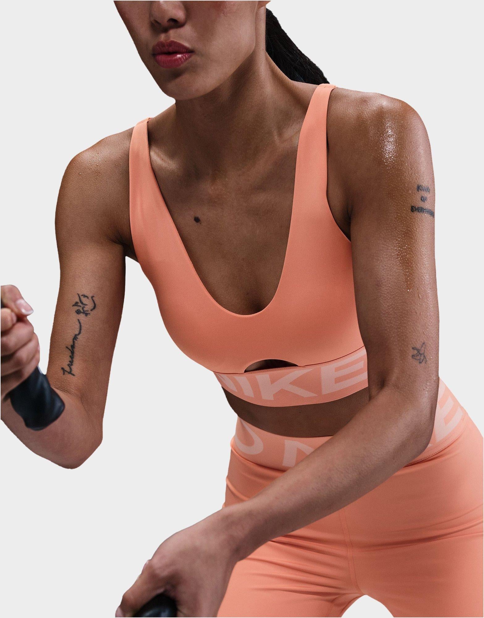 nike bra orange